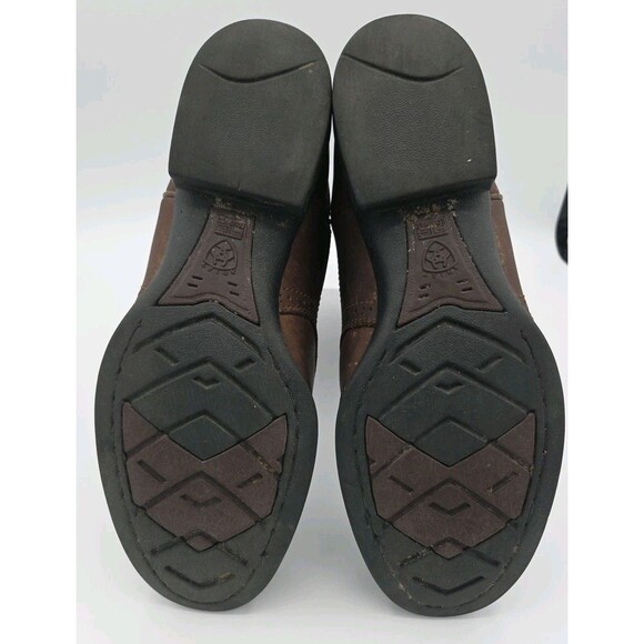 Ariat Women's Heritage Stockman Sassy Performance Brown Boots Round Toe Size 8.5 - Picture 8 of 9